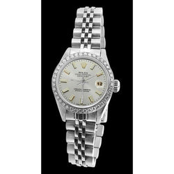 roestvrij staal Jubileum Armband Rolex Dameshorloge stok Wijzerplaat Diamant lunette