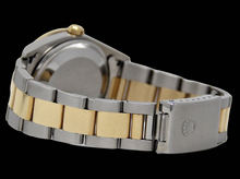 Afbeelding in Gallery-weergave laden, roestvrij staal &amp; goud dames heren Rolex Datum-serie horloge tweekleurig
