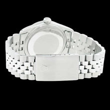 Afbeelding in Gallery-weergave laden, roestvrij staal jubileumarmband Rolex diamanten lunette grijze Romeinse wijzerplaat snel ingesteld
