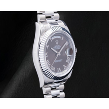 Afbeelding in Gallery-weergave laden, Rolex 41mm Day-Date II 218239 Chocoladebruine Romeinse Wijzerplaat Witgoud President-band 18k

