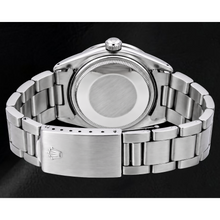 Afbeelding in Gallery-weergave laden, Rolex Air-King 5500 34mm Zilveren Wijzerplaat met Streepindexen Roestvrij Staal Horloge
