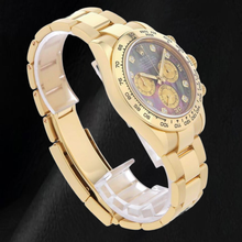 Afbeelding in Gallery-weergave laden, Rolex Cosmograph Daytona 116508 40mm Zwart Parelmoer Wijzerplaat Geelgoud Horloge
