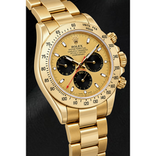 Afbeelding in Gallery-weergave laden, Rolex Cosmograph Daytona 116528 40mm Champagne Lichtgevende Wijzerplaat Geelgoud Horloge
