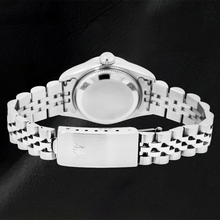 Afbeelding in Gallery-weergave laden, Rolex Date 6924 26mm Zilveren Wijzerplaat met Streepindexen Roestvrij Staal Jubilee-armband Horloge
