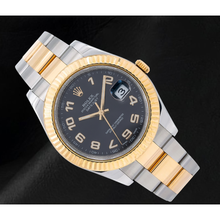 Afbeelding in Gallery-weergave laden, Rolex Datejust 116333 41mm Zwarte Arabische Wijzerplaat Tweekleurig Horloge
