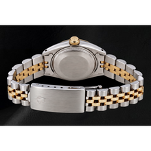 Afbeelding in Gallery-weergave laden, Rolex Datejust 16013 36mm Wit Parelmoer Diamanten Wijzerplaat Tweekleurig Horloge
