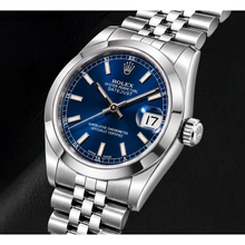 Afbeelding in Gallery-weergave laden, Rolex Datejust 178240 31mm Blauwe Lichtgevende Wijzerplaat Roestvrij Staal Horloge
