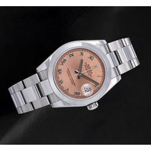Afbeelding in Gallery-weergave laden, Rolex Datejust 178240 Zalmkleurige Romeinse Wijzerplaat 31mm Roestvrij Staal Horloge
