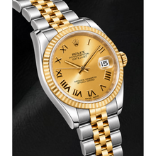 Afbeelding in Gallery-weergave laden, Rolex Datejust 178273 31mm Champagne Romeinse Wijzerplaat Tweekleurig Horloge
