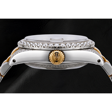 Afbeelding in Gallery-weergave laden, Rolex Datejust 26mm 69173 Blauwe Romeinse Wijzerplaat Tweekleurig Jubilee-armband Horloge
