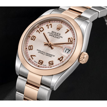 Afbeelding in Gallery-weergave laden, Rolex Datejust 31mm 178241 Tweekleurig horloge met roze Arabische wijzerplaat
