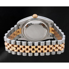 Afbeelding in Gallery-weergave laden, Rolex Datejust 36mm 116231 Zwarte Wijzerplaat Roségoud en Roestvrij Staal Horloge
