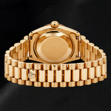 Afbeelding in Gallery-weergave laden, Rolex Datejust 68278 31mm Champagne Diamanten Wijzerplaat Geelgoud Horloge
