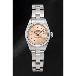 Rolex Datejust 69160 26mm Sundust Wijzerplaat met Streepindexen Roestvrij Staal Horloge