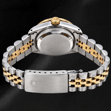 Afbeelding in Gallery-weergave laden, Rolex Datejust 6917 26mm Roze Parelmoer Diamanten Wijzerplaat Tweekleurig Jubilee-armband Horloge
