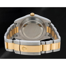 Afbeelding in Gallery-weergave laden, Rolex Datejust II 116333 41mm Blauwe Romeinse Diamanten Wijzerplaat Tweekleurig Horloge
