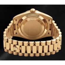 Afbeelding in Gallery-weergave laden, Rolex Day-Date 40mm 228238 Zilveren Motief Wijzerplaat President Band Geelgoud Horloge

