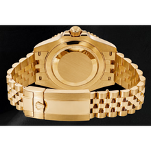 Afbeelding in Gallery-weergave laden, Rolex GMT-Master II 126718GRNR 40mm Zwarte Lichtgevende Wijzerplaat Geelgoud Horloge
