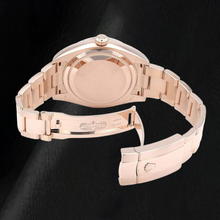 Afbeelding in Gallery-weergave laden, Rolex Sky-Dweller 326935 42mm Chocoladebruine Wijzerplaat met Streepindexen Roségoud Horloge
