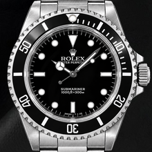 Afbeelding in Gallery-weergave laden, Rolex Submariner 14060 40mm Zwarte Lichtgevende Wijzerplaat Roestvrij Staal Horloge
