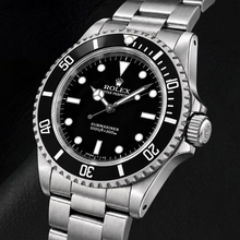Afbeelding in Gallery-weergave laden, Rolex Submariner 14060 40mm Zwarte Lichtgevende Wijzerplaat Roestvrij Staal Horloge
