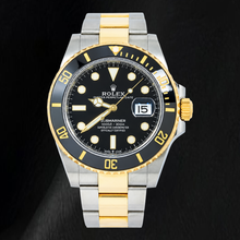 Afbeelding in Gallery-weergave laden, Rolex Submariner Date 126613LN 40mm Zwarte Wijzerplaat Tweekleurig Horloge
