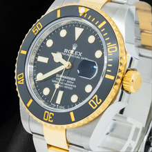 Afbeelding in Gallery-weergave laden, Rolex Submariner Date 126613LN 40mm Zwarte Wijzerplaat Tweekleurig Horloge
