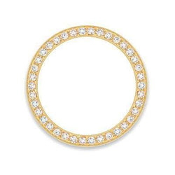 Echte Diamant Bezel voor Rolex Datejust 26mm Dames Horloge 2,25 karaat – 18K Geelgoud