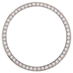 Heren Fijne Diamant VVS Luxe Horloge 3 karaat in Stainless Steel