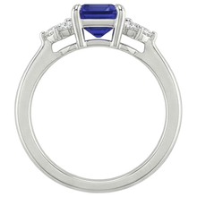 Afbeelding in Gallery-weergave laden, echte marquise saffier 2.50karaat ring op wit
