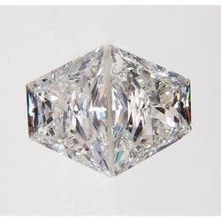 Sprankelende, losse, trapeziumvormige, natuurlijke diamanten van 1 karaat (G Si), gewonnen uit de aarde.