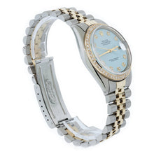 Afbeelding in Gallery-weergave laden, gewoon blauwe diamanten Rolex
