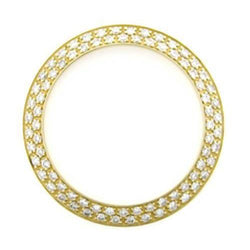 14K Geelgoud VVS Fijne Diamant Horloge 2,00 karaat