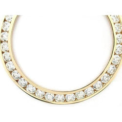 Heren Ambachtelijk Kanaal Gezet Diamant Luxe Horloge – 4 karaat