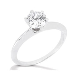 1 karaat diamanten solitaire ring vrouwen sieraden