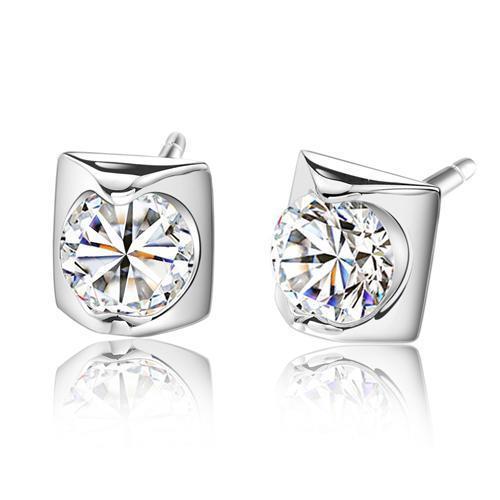 1 karaat ronde diamanten oorknopjes voor dames - harrychadent.nl