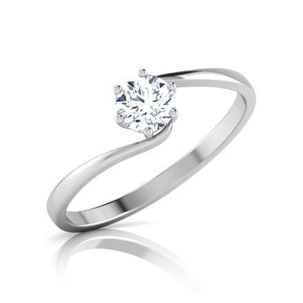 1.25 ct Solitaire Vrouwen Ronde Geslepen Echt Diamanten Trouwring