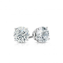 Afbeelding in Gallery-weergave laden, GIA-gecertificeerd 1.40 Ct. Ronde Stud Echt Diamond Earring Solid White Gold Lady Jewelry
