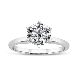 1.40 Karaat Ronde Echt Diamanten Solitaire Verlovingsring Sieraden