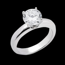Afbeelding in Gallery-weergave laden, 1.51 Karaat Echt Diamanten Solitaire Trouwring Massief Wit Goud 14K
