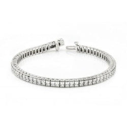 Natuurlijk Diamanten Armband 10.50ct - Witgoud 14K