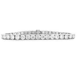 Schitterende 10 Karaat Tennis uit de a aarde gewonnen Diamanten Armband