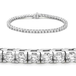 10 Pointer Tennisarmband Echt Diamant