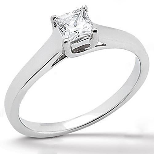 1,25 ct. diamanten ring solitaire prinses geslepen - harrychadent.nl