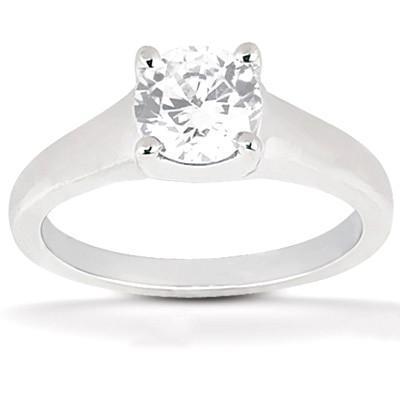 1,25 karaat diamanten solitaire ring wit goud - harrychadent.nl