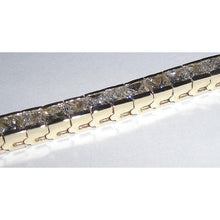 Afbeelding in Gallery-weergave laden, 12,50 karaat prinses geslepen diamanten tennisarmband nieuw
