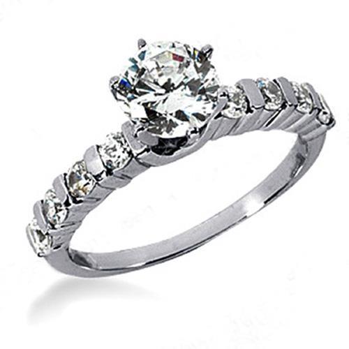 1,30 karaat diamanten jubileumring witgouden sieraden - harrychadent.nl