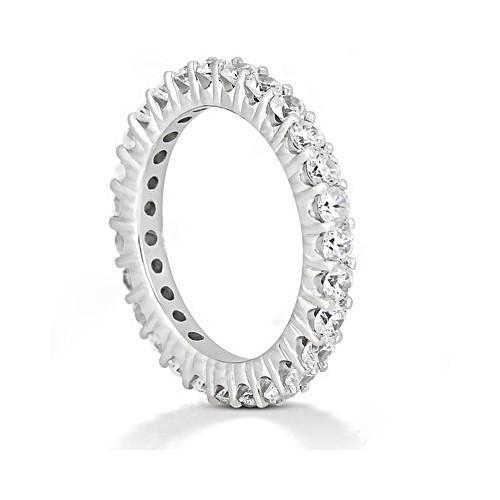 1,35 karaat ronde diamanten Eternity Engagement damesband Nieuw - harrychadent.nl