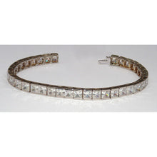 Afbeelding in Gallery-weergave laden, 16.20 Ct. Echt Diamants Tennisarmband Princess Diamants
