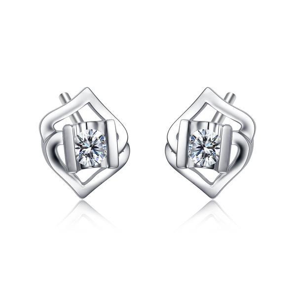 1,60 ct Ronde briljant geslepen Diamanten dames oorknopjes - harrychadent.nl